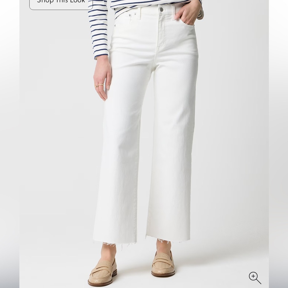 J.Crew High-Rise Wide-Leg Women’s Jeans in Petite!